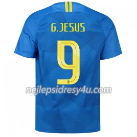 Fotbalový Dres Brazílie G.Gesus 9 Venkovní MS 2018